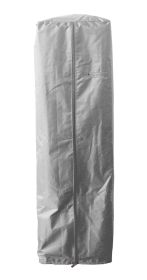 AZ Patio Heaters Table Top Glass Tube Patio Heater Cover in Silver