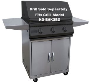 3 Burner Cart