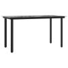 5 Piece Patio Dining Set Poly Rattan