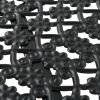 Bistro Table Black 15.7"x27.5" Metal